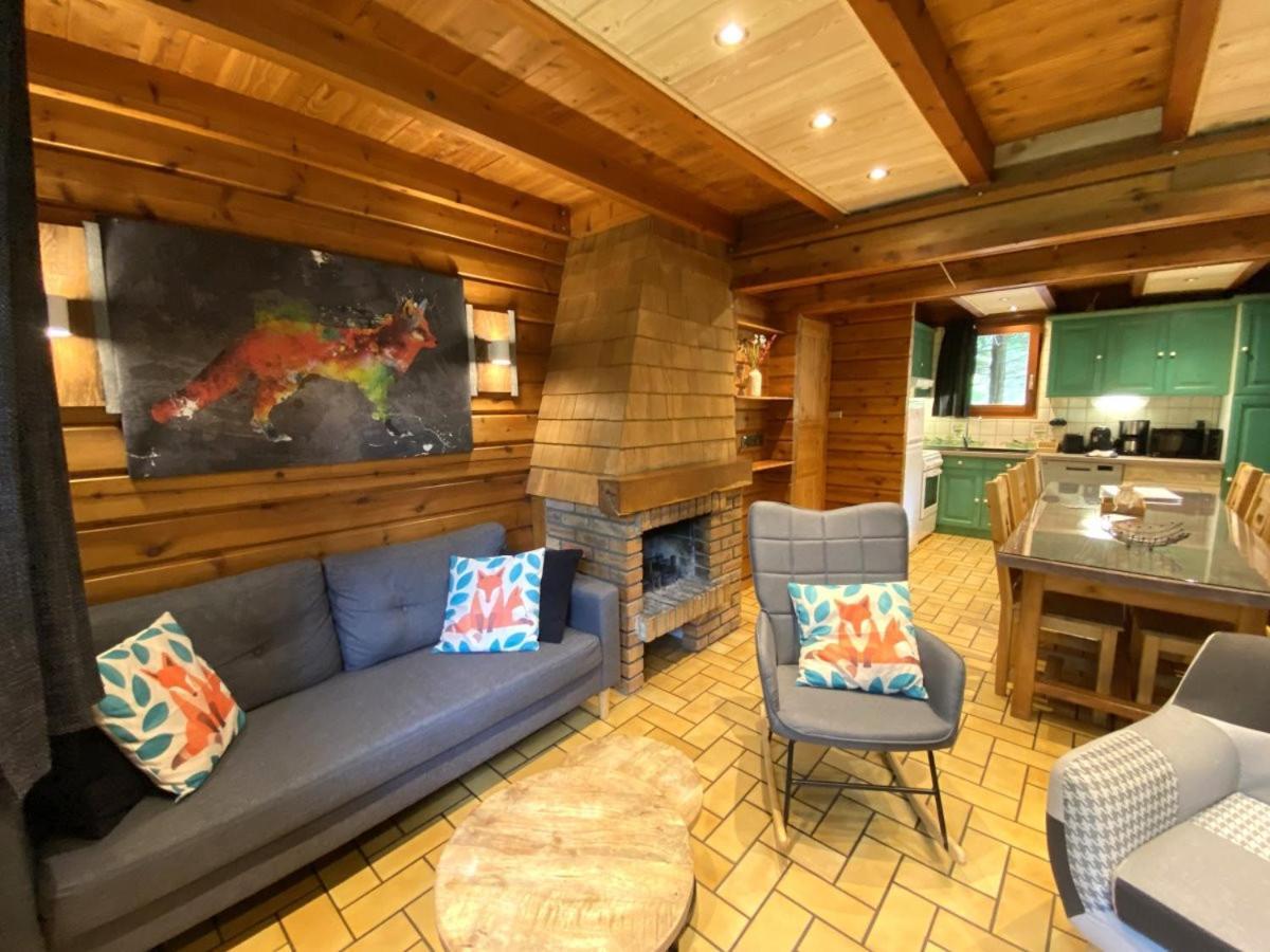Le Renard Chalet En Bois La Bresse Exterior foto