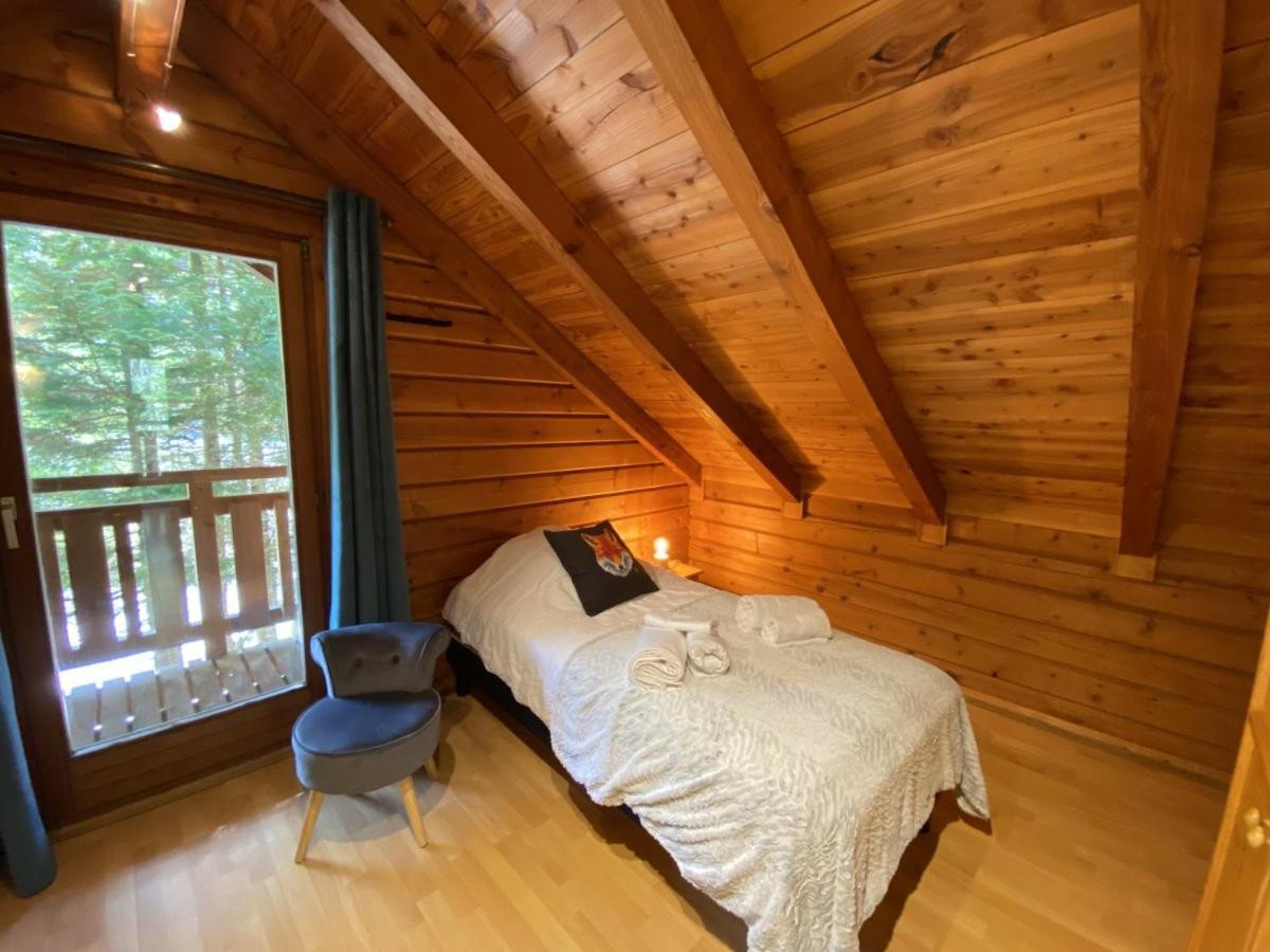 Le Renard Chalet En Bois La Bresse Exterior foto