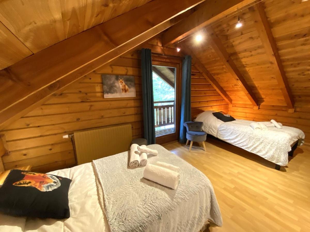 Le Renard Chalet En Bois La Bresse Exterior foto
