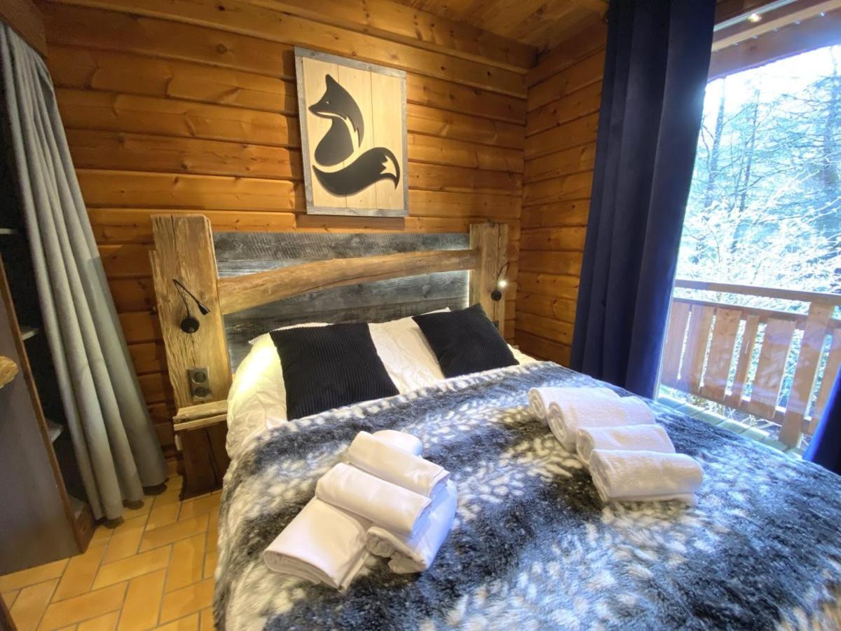 Le Renard Chalet En Bois La Bresse Exterior foto